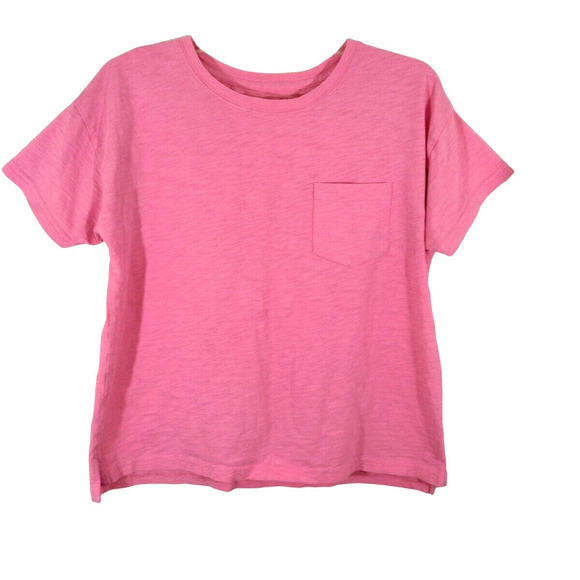 Vineyard Vines Solid Pink Short Sleeve Pocket T-Shirt Top - Picture 6 of 6